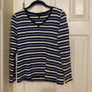 Talbot striped top